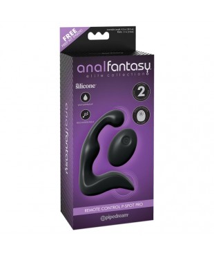 Masajeador Prostático con Vibración Negro