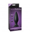 Plug Anal con Vibracion Negro