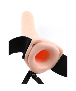 Arnes con Dildo Hueco y Vibracion 8 Arnes con Dildo Hueco y Vibracion 8