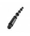 Cadena Anal Power Beads Negro