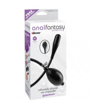 Dilatador Anal Inflable Negro Dilatador Anal Inflable Negro