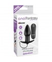 Plug Anal con Vibracion Negro