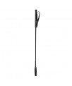Fusta Cuero Negro 65 cm