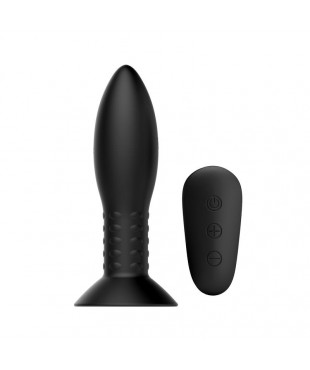 Plug Anal Inflable con Vibración y Rotación