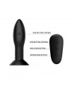Plug Anal Inflable con Vibracion y Rotacion