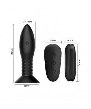 Plug Anal Inflable con Vibracion y Rotacion Plug Anal Inflable con Vibracion y Rotacion