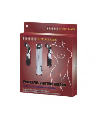 Baile Set Bala Vibrador y Pinzas para Pezones con Vibracion Turbo Baile Set Bala Vibrador y Pinzas para Pezones con Vibracion Turbo