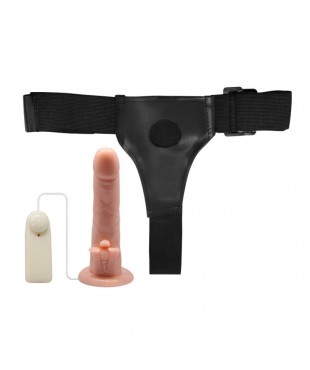 Baile Arnes con Dildo y Control Remoto 18 cm Baile Arnes con Dildo y Control Remoto 18 cm