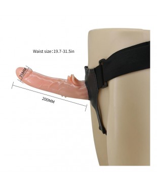 Baile Arnes con Dildo y Control Remoto 18 cm Baile Arnes con Dildo y Control Remoto 18 cm