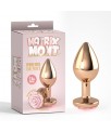 Plug Anal con Joya Spark Rose Talla S