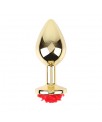 Plug Anal con Joya de Rosa Showy Rose Talla L