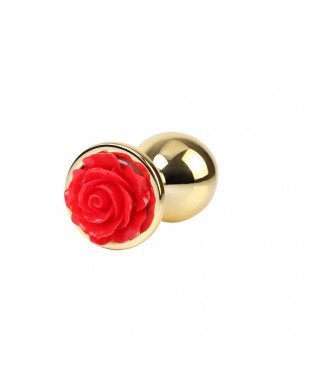 Plug Anal con Joya de Rosa Showy Rose Talla L Plug Anal con Joya de Rosa Showy Rose Talla L