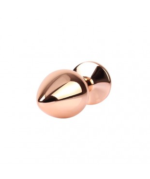 Plug Anal con Joya de Rosa Color Rose Talla M Plug Anal con Joya de Rosa Color Rose Talla M
