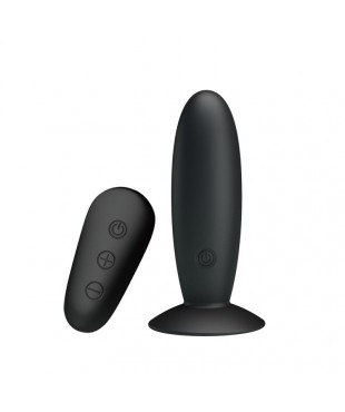 Plug Anal con Vibración y Control Remoto USB