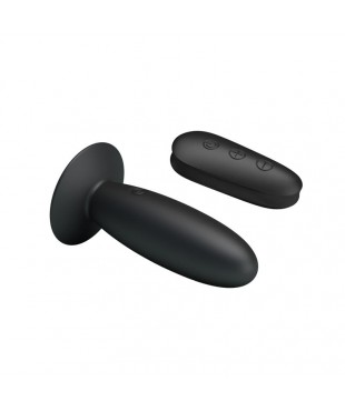 Plug Anal con Vibracion y Control Remoto USB