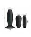 Plug Anal con Vibracion y Control Remoto USB