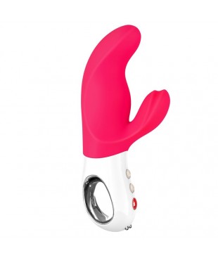 Vibrador para el Punto G Miss Bi Pink and White