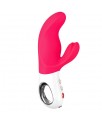 Vibrador para el Punto G Miss Bi Pink and White