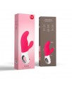 Vibrador para el Punto G Miss Bi Pink and White