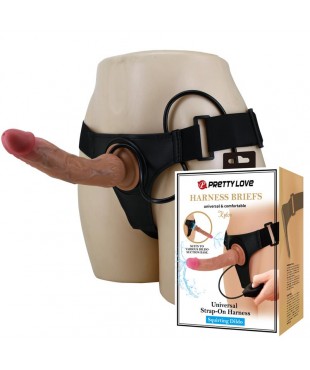 Kyton Arnés con Dildo Función Squirting