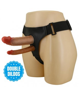 Keaven Arnés con Dildo Doble Hueco