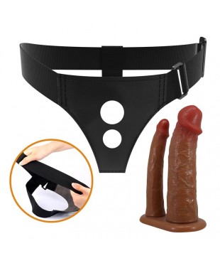Keaven Arnes con Dildo Doble Hueco Keaven Arnes con Dildo Doble Hueco