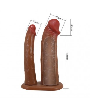 Keaven Arnes con Dildo Doble Hueco Keaven Arnes con Dildo Doble Hueco