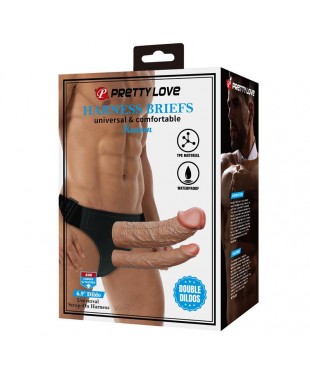 Keaven Arnes con Dildo Doble Hueco Keaven Arnes con Dildo Doble Hueco