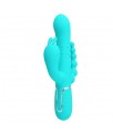 Cammy Vibrador con Bolas Rotadoras y Cadena Anal