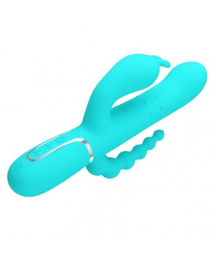 Cammy Vibrador con Bolas Rotadoras y Cadena Anal Cammy Vibrador con Bolas Rotadoras y Cadena Anal