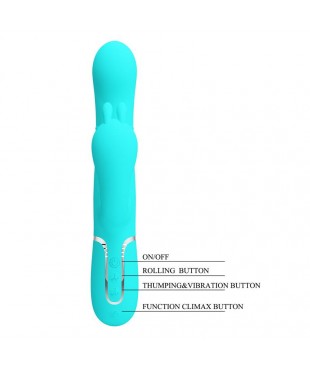 Cammy Vibrador con Bolas Rotadoras y Cadena Anal Cammy Vibrador con Bolas Rotadoras y Cadena Anal