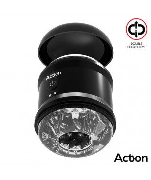 Thor Masturbador con Vibracion Doble Orificio Thor Masturbador con Vibracion Doble Orificio