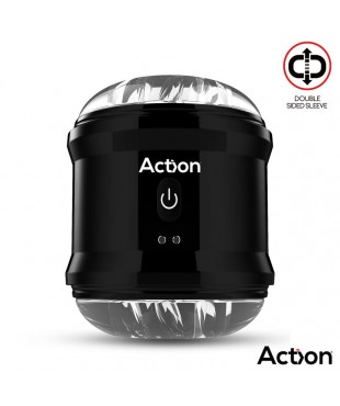 Thor Masturbador con Vibracion Doble Orificio Thor Masturbador con Vibracion Doble Orificio