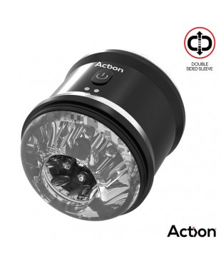 Thor Masturbador con Vibracion Doble Orificio Thor Masturbador con Vibracion Doble Orificio