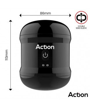 Thor Masturbador con Vibracion Doble Orificio Thor Masturbador con Vibracion Doble Orificio