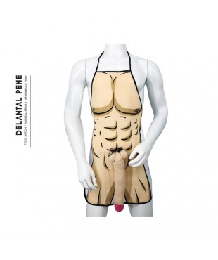 Delantal de Hombre Gran Pene Largo