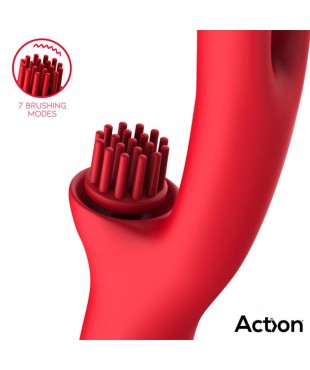 Bilma Vibrador con Movimientos Alternantes y Brushing 4 Motores