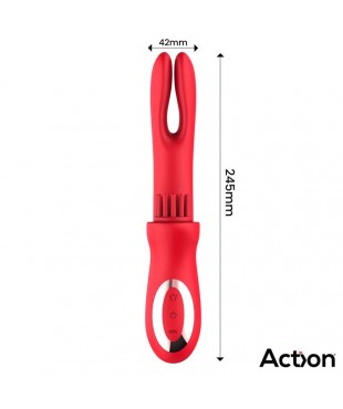 Bilma Vibrador con Movimientos Alternantes y Brushing 4 Motores