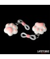 Pinzas para Pezones con Patita de Gato