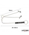 Pinzas para Pezones con Anillo para el Pene
