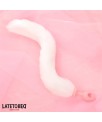 Plug Anal con Cola de Zorro Rosa