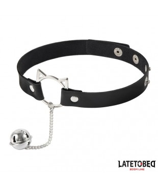 Choker con Aro con Orejitas y Cascabel
