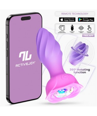 Moxy Plug Anal con Rotación 360º con App