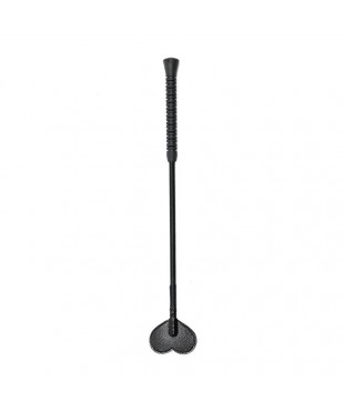 Fusta Cuero Negro 50 cm