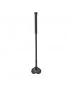 Fusta Cuero Negro 50 cm