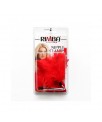 Pinzas para Pezones con Plumas Rojas Ajustables