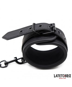 Esposas con Cadena Negro Solido Esposas con Cadena Negro Solido
