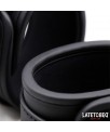 Esposas con Cadena Negro Solido