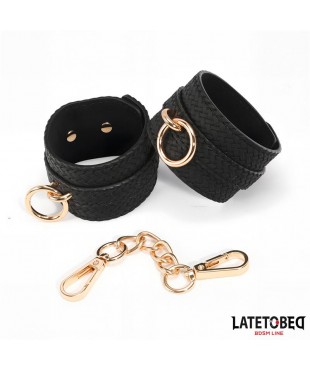 Esposas para Tobillo con Cadena Dorada Esposas para Tobillo con Cadena Dorada
