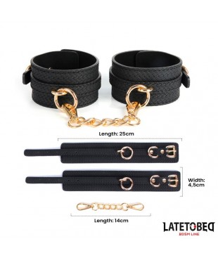 Esposas para Tobillo con Cadena Dorada Esposas para Tobillo con Cadena Dorada